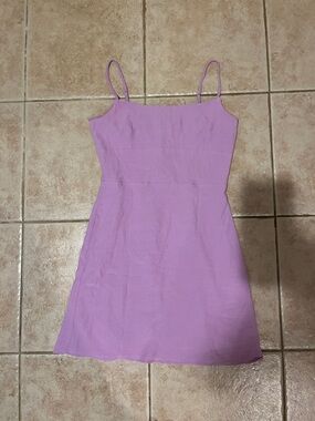 Sunday Best Lilac mini Dress